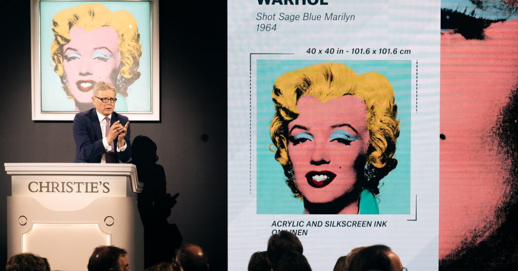 Marilyn Warhol’un 195 Milyon Dolarlık Müzayede Rekoru Amerikalı Bir Sanatçı Tarafından Parçalandı