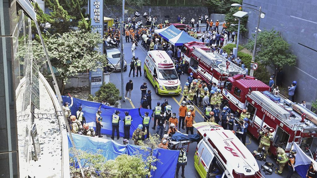 Güney Kore’de yangın: Şüpheli bir kundaklamanın neden olduğu bir yangında en az 7 kişi öldü ve düzinelerce kişi yaralandı