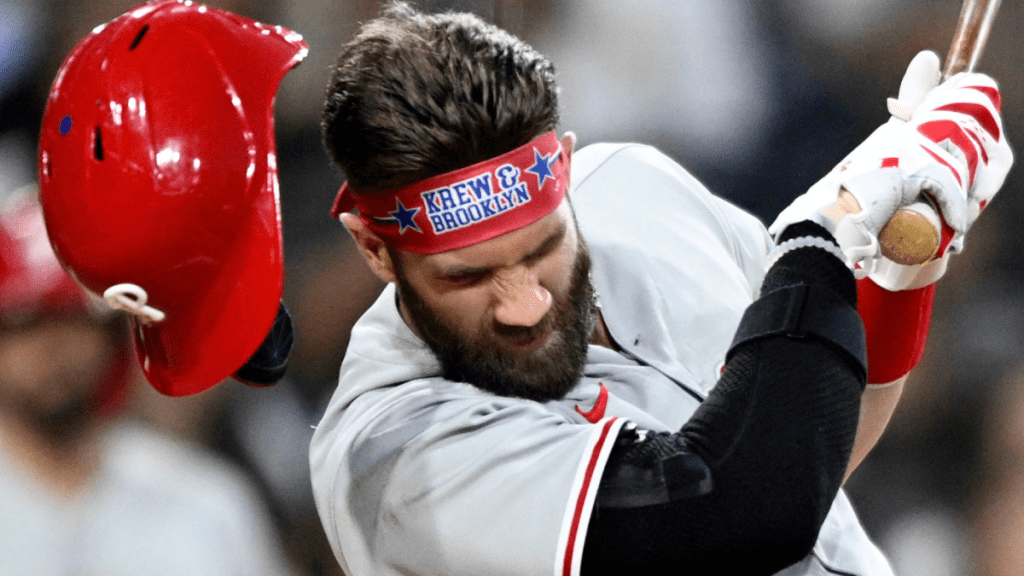 Bryce Harper sakatlık güncellemesi: Phillies yıldızı Padres’ten Blake Snell tarafından sahadan vurulduktan sonra sol baş parmağını kırdı