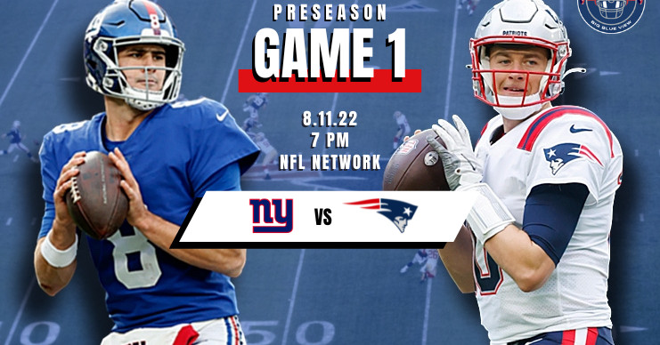 Giants-Patriots, Birinci Hafta Hazırlık: Canlı Güncellemeler