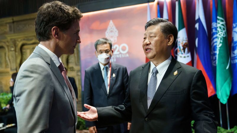 Çinli Xi Jinping, G20’de Justin Trudeau’ya iddia edilen sızıntı hakkında ders verdi